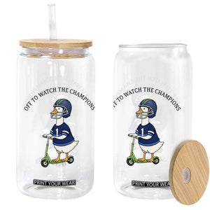 Funny Seattle Goose 2026 Glass Can Off To Watch The Champions TS14 Print Your Wear