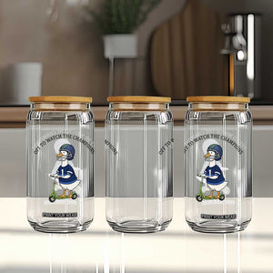 Funny Seattle Goose 2026 Glass Can Off To Watch The Champions TS14 Print Your Wear