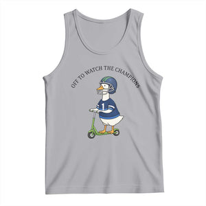Funny Seattle Goose 2026 Tank Top Off To Watch The Champions TS14 Athletic Heather Print Your Wear