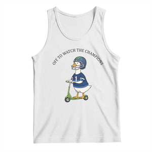 Funny Seattle Goose 2026 Tank Top Off To Watch The Champions TS14 White Print Your Wear