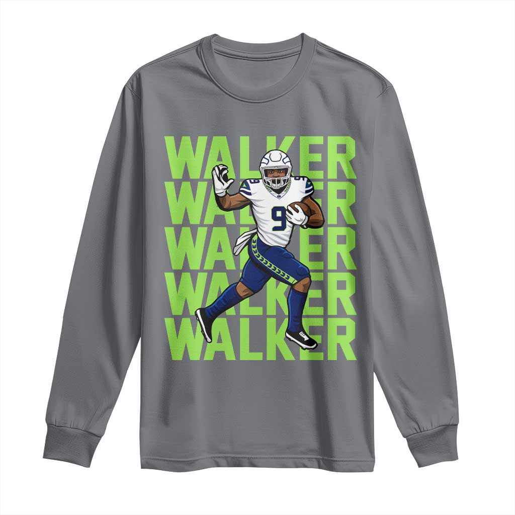 Seattle Championship 2026 Long Sleeve Shirt TS14 Charcoal Print Your Wear