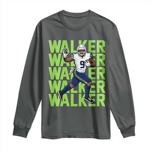 Seattle Championship 2026 Long Sleeve Shirt TS14 Dark Heather Print Your Wear