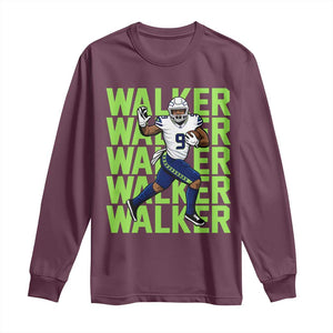 Seattle Championship 2026 Long Sleeve Shirt TS14 Maroon Print Your Wear