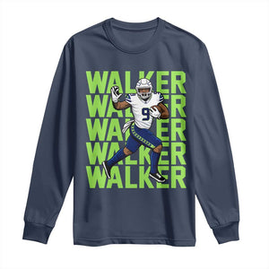Seattle Championship 2026 Long Sleeve Shirt TS14 Navy Print Your Wear