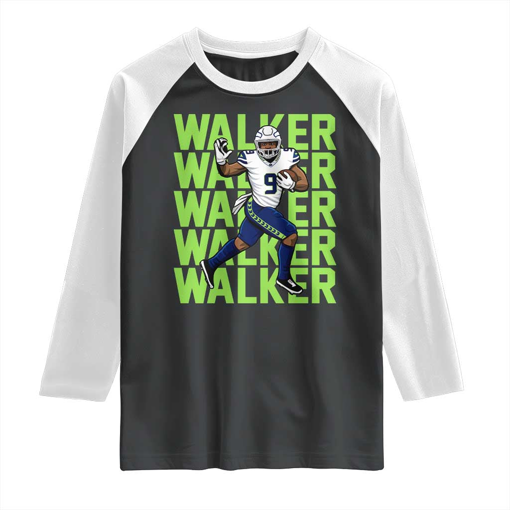 Seattle Championship 2026 Raglan Shirt TS14 Black White Print Your Wear