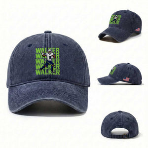 Seattle Championship 2026 Washed Cotton Baseball Cap TS14 Washed Cap Universal Fit Navy Print Your Wear