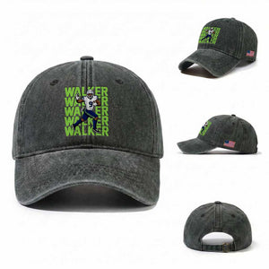 Seattle Championship 2026 Washed Cotton Baseball Cap TS14 Washed Cap Universal Fit Dark Green Print Your Wear
