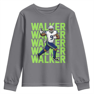 Seattle Championship 2026 Youth Sweatshirt TS14 Charcoal Print Your Wear