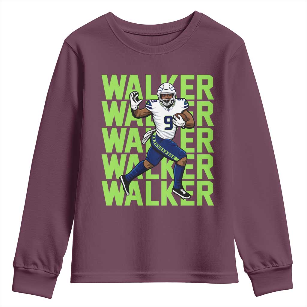 Seattle Championship 2026 Youth Sweatshirt TS14 Maroon Print Your Wear
