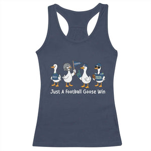 Seattle 2026 Racerback Tank Top Just A Football Goose Win TS14 Navy Print Your Wear