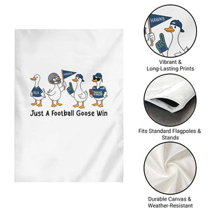 Funny Seattle 2026 Garden Flag Just A Football Goose Win TS14 Print Your Wear