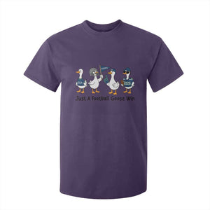 Funny Seattle 2026 T Shirt For Kid Just A Football Goose Win TS14 Purple Print Your Wear