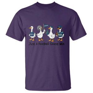 Funny Seattle 2026 T Shirt Just A Football Goose Win TS14 Purple Print Your Wear
