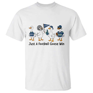 Funny Seattle 2026 T Shirt Just A Football Goose Win TS14 White Print Your Wear