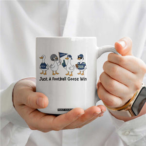 Funny Seattle 2026 Coffee Mug Just A Football Goose Win TS14 Print Your Wear