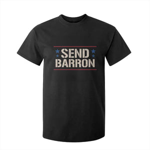 Send Barron T Shirt For Kid Viral Hashtag Political Protest TS14 Black Print Your Wear