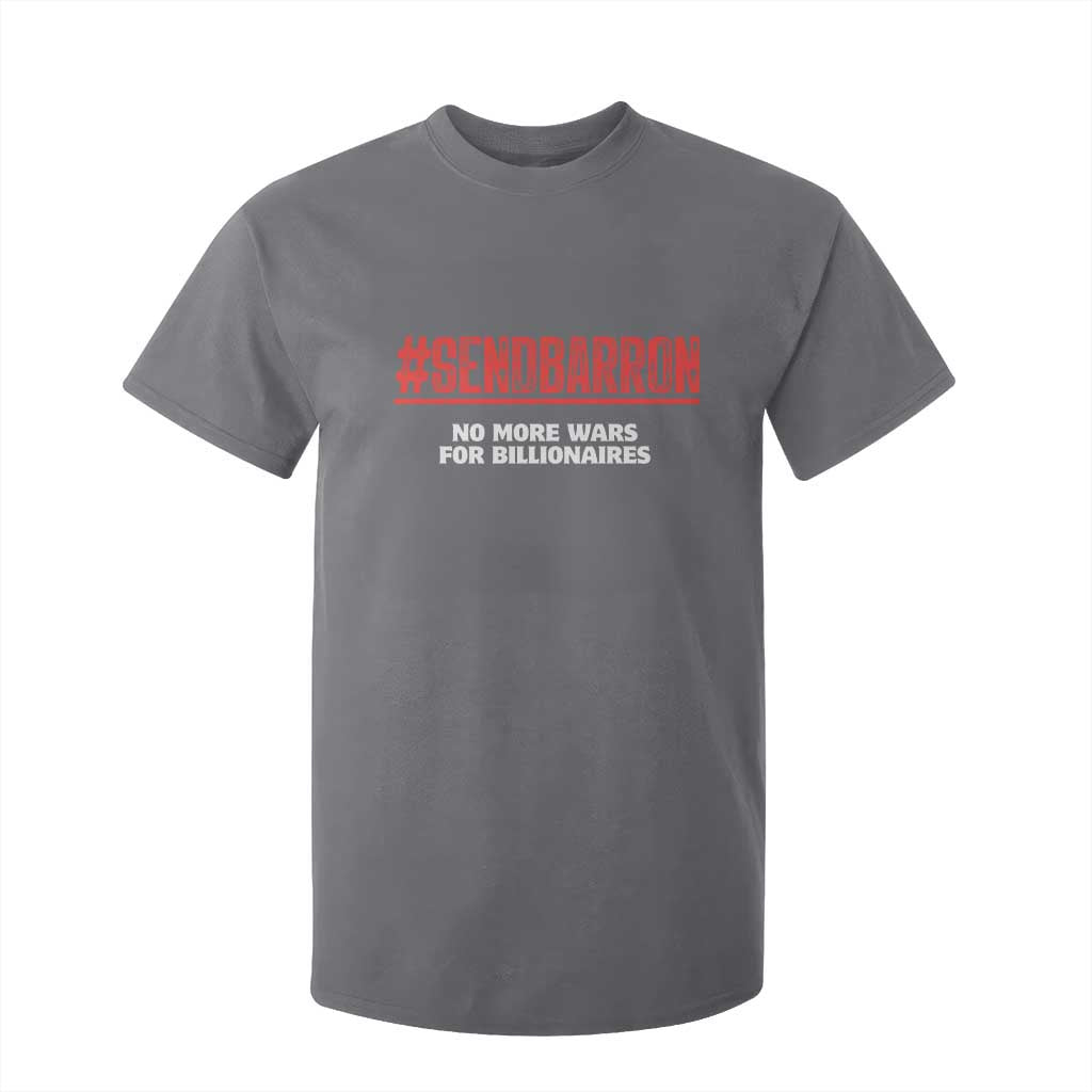 Send Barron Meme T Shirt For Kid Funny Political Hashtag Viral Internet TS14 Charcoal Print Your Wear