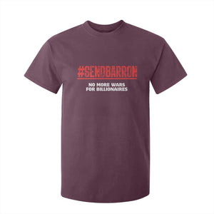 Send Barron Meme T Shirt For Kid Funny Political Hashtag Viral Internet TS14 Maroon Print Your Wear