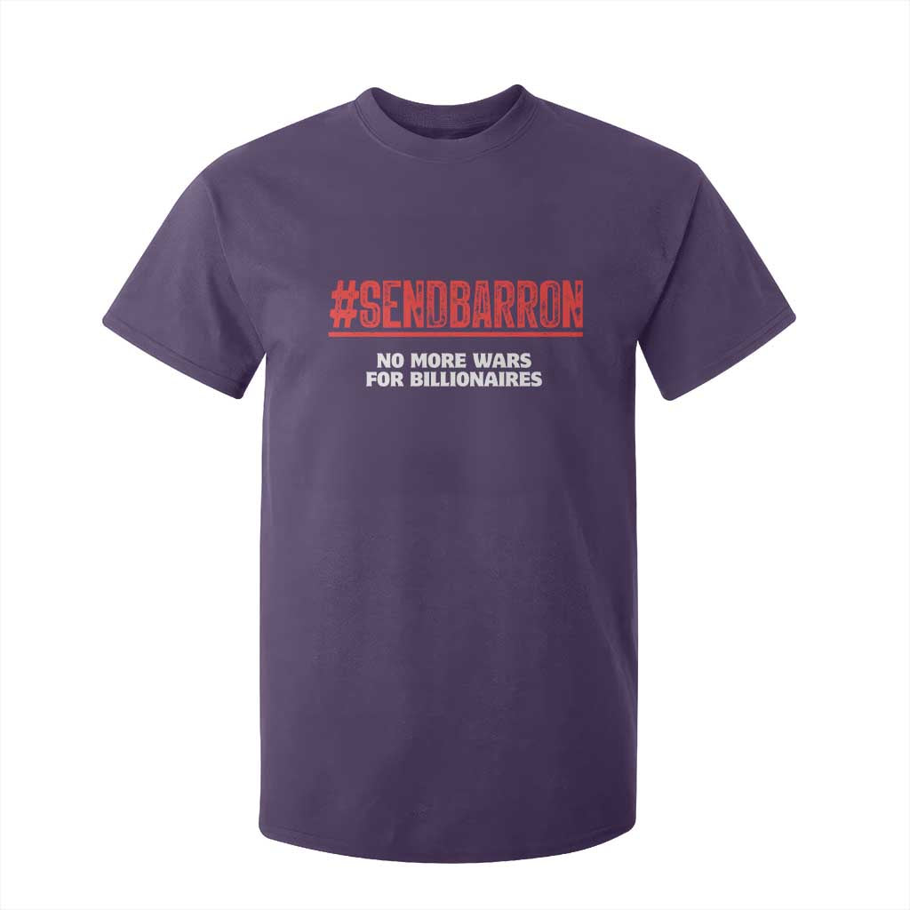 Send Barron Meme T Shirt For Kid Funny Political Hashtag Viral Internet TS14 Purple Print Your Wear
