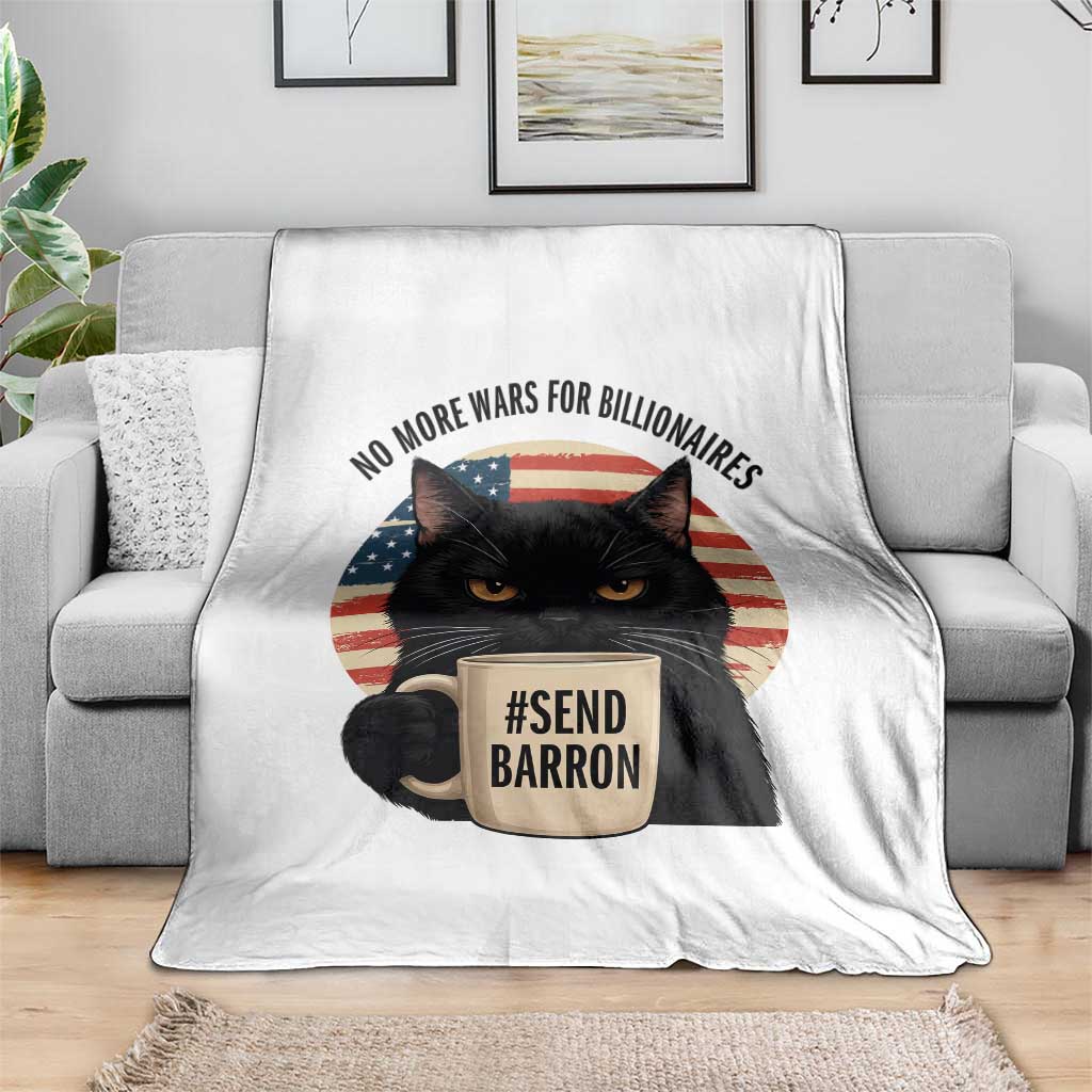 Send Barron Meme Throw Blanket Funny Cat Sarcastic Political TS14 Print Your Wear
