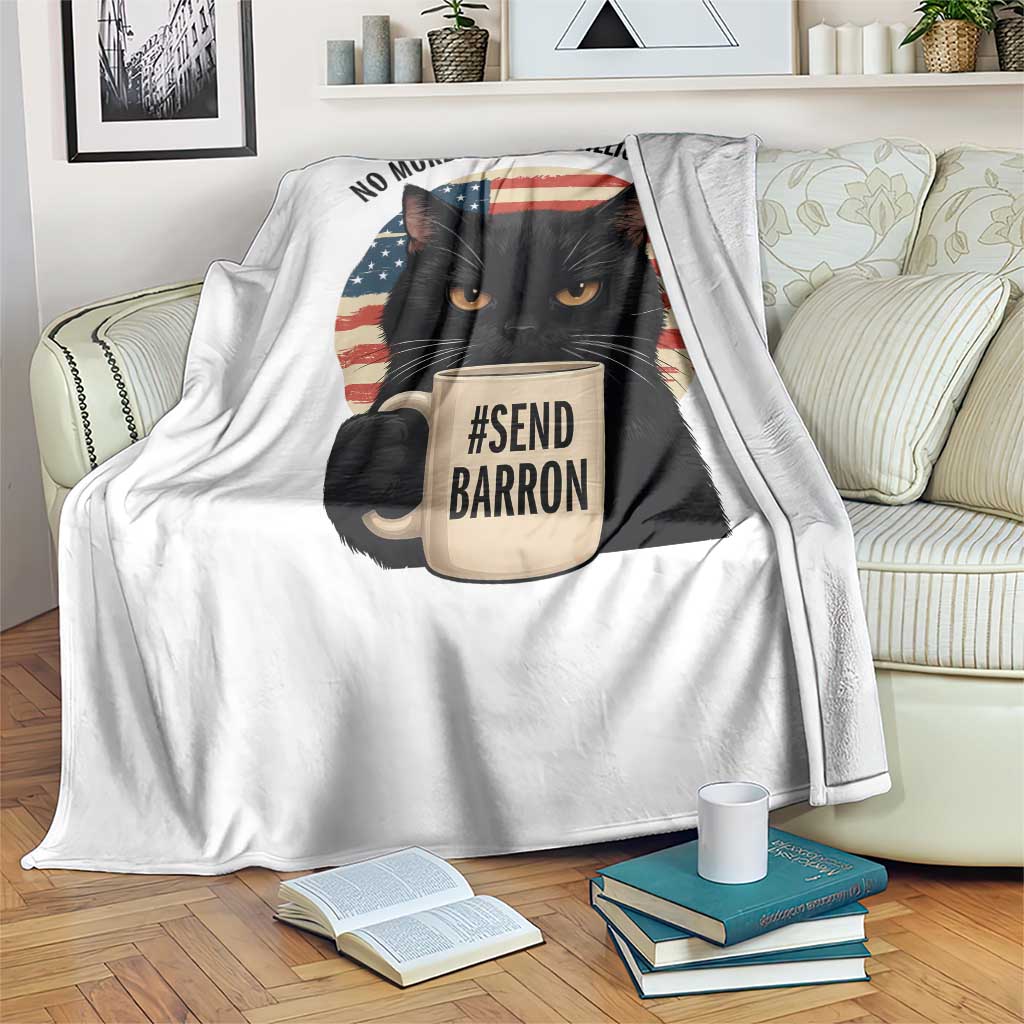 Send Barron Meme Throw Blanket Funny Cat Sarcastic Political TS14 Print Your Wear