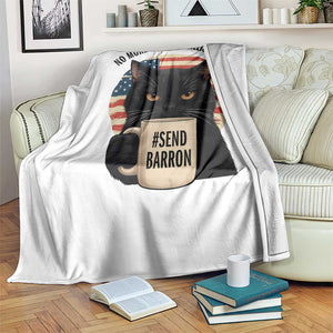 Send Barron Meme Throw Blanket Funny Cat Sarcastic Political TS14 Print Your Wear