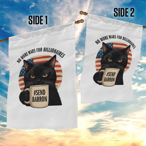 Send Barron Meme Garden Flag Funny Cat Sarcastic Political TS14 Print Your Wear