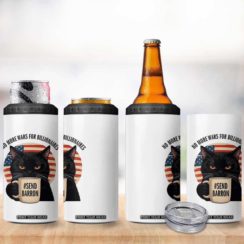 Send Barron Meme 4 in 1 Can Cooler Tumbler Funny Cat Sarcastic Political TS14 Print Your Wear