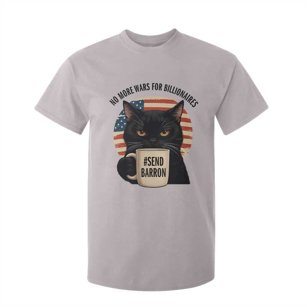 Send Barron Meme T Shirt For Kid Funny Cat Sarcastic Political TS14 Ice Gray Print Your Wear