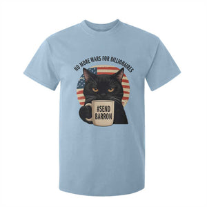 Send Barron Meme T Shirt For Kid Funny Cat Sarcastic Political TS14 Light Blue Print Your Wear