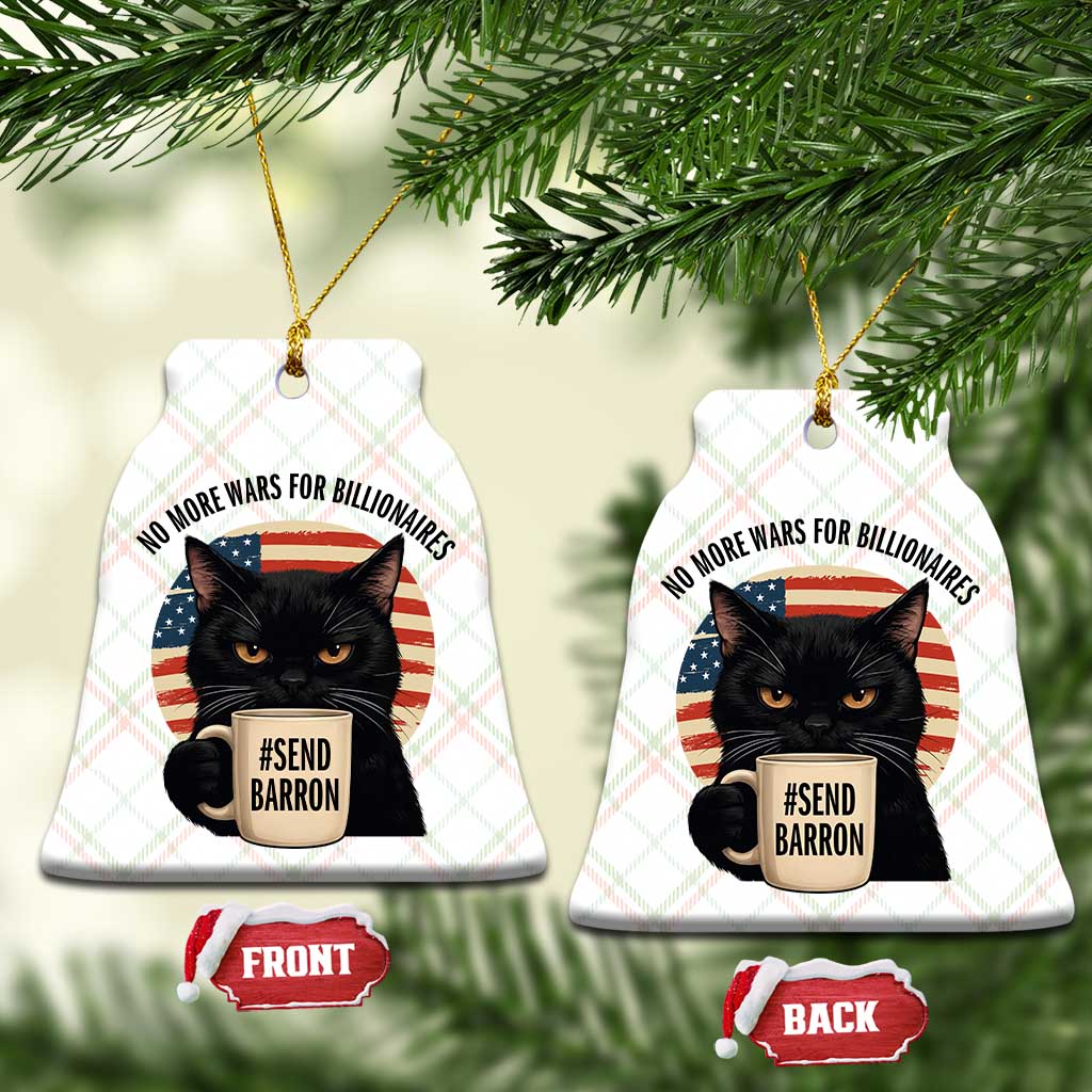 Send Barron Meme Ceramic Ornament Funny Cat Sarcastic Political TS14 Print Your Wear