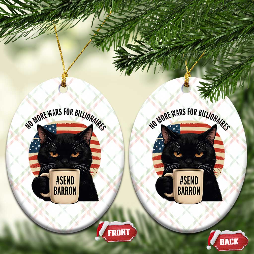 Send Barron Meme Ceramic Ornament Funny Cat Sarcastic Political TS14 Print Your Wear