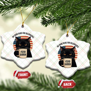 Send Barron Meme Ceramic Ornament Funny Cat Sarcastic Political TS14 Print Your Wear
