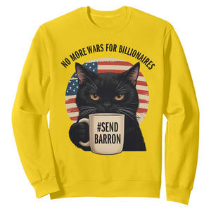 Send Barron Meme Sweatshirt Funny Cat Sarcastic Political TS14 Daisy Print Your Wear