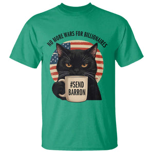 Send Barron Meme T Shirt Funny Cat Sarcastic Political TS14 Irish Green Print Your Wear