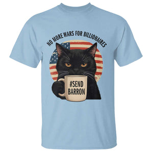 Send Barron Meme T Shirt Funny Cat Sarcastic Political TS14 Light Blue Print Your Wear