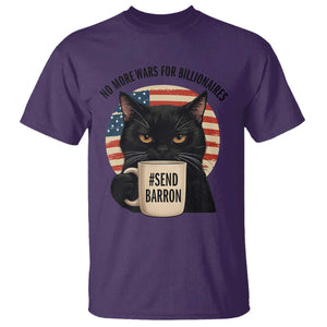 Send Barron Meme T Shirt Funny Cat Sarcastic Political TS14 Purple Print Your Wear