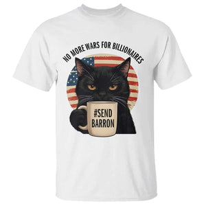 Send Barron Meme T Shirt Funny Cat Sarcastic Political TS14 White Print Your Wear