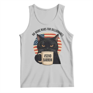 Send Barron Meme Tank Top Funny Cat Sarcastic Political TS14 Ash Print Your Wear