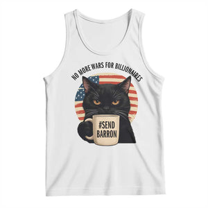 Send Barron Meme Tank Top Funny Cat Sarcastic Political TS14 White Print Your Wear