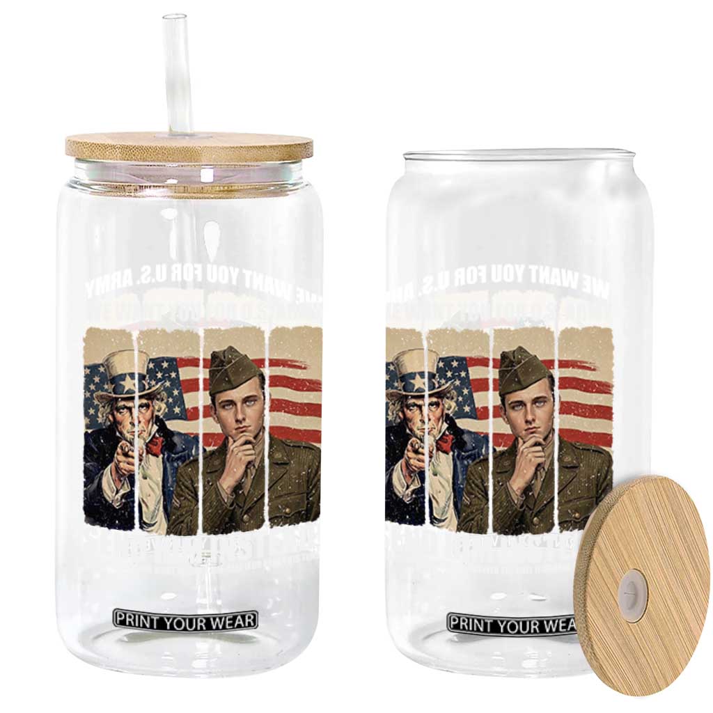 Send Barron Glass Can We Want You For US Army TS14 Print Your Wear