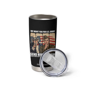 Send Barron Tumbler Cup We Want You For US Army TS14 Print Your Wear