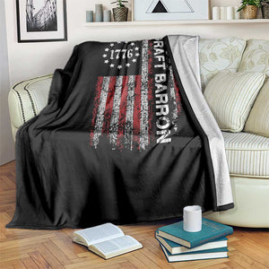 Draft Barron Throw Blanket Anti War Send Barron Viral Internet Meme TS14 Print Your Wear