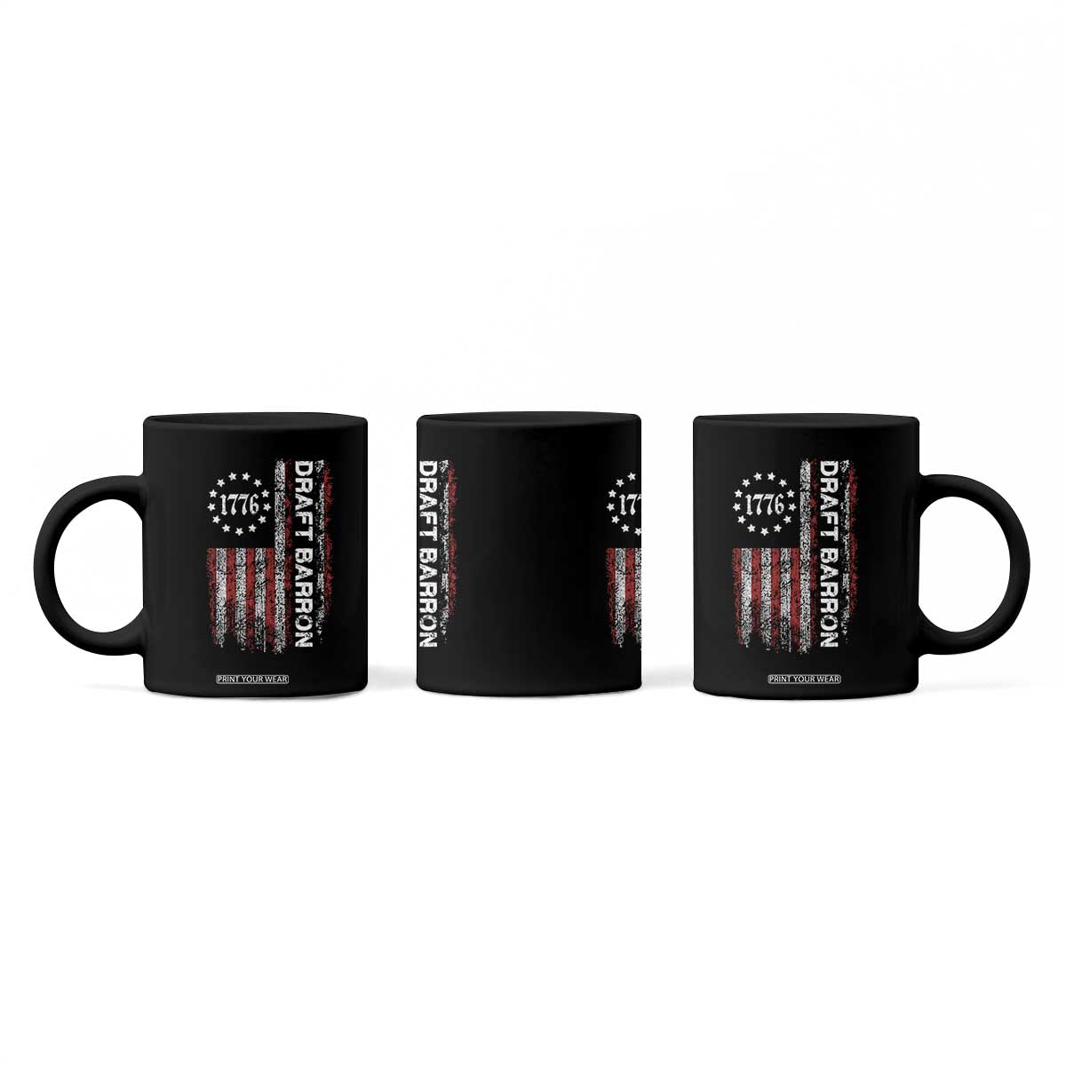 Draft Barron Coffee Mug Anti War Send Barron Viral Internet Meme TS14 Print Your Wear