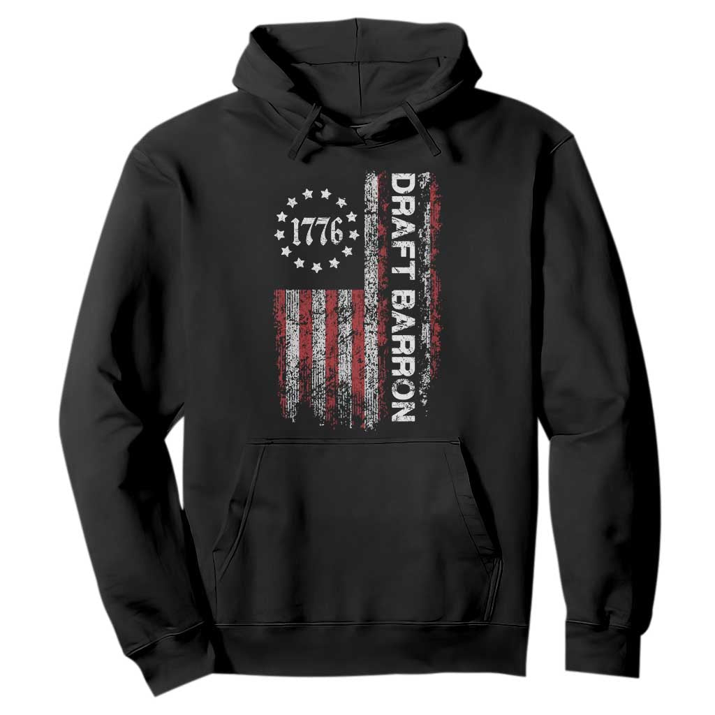 Draft Barron Hoodie Anti War Send Barron Viral Internet Meme TS14 Black Print Your Wear