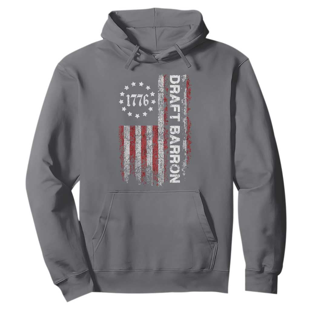 Draft Barron Hoodie Anti War Send Barron Viral Internet Meme TS14 Charcoal Print Your Wear