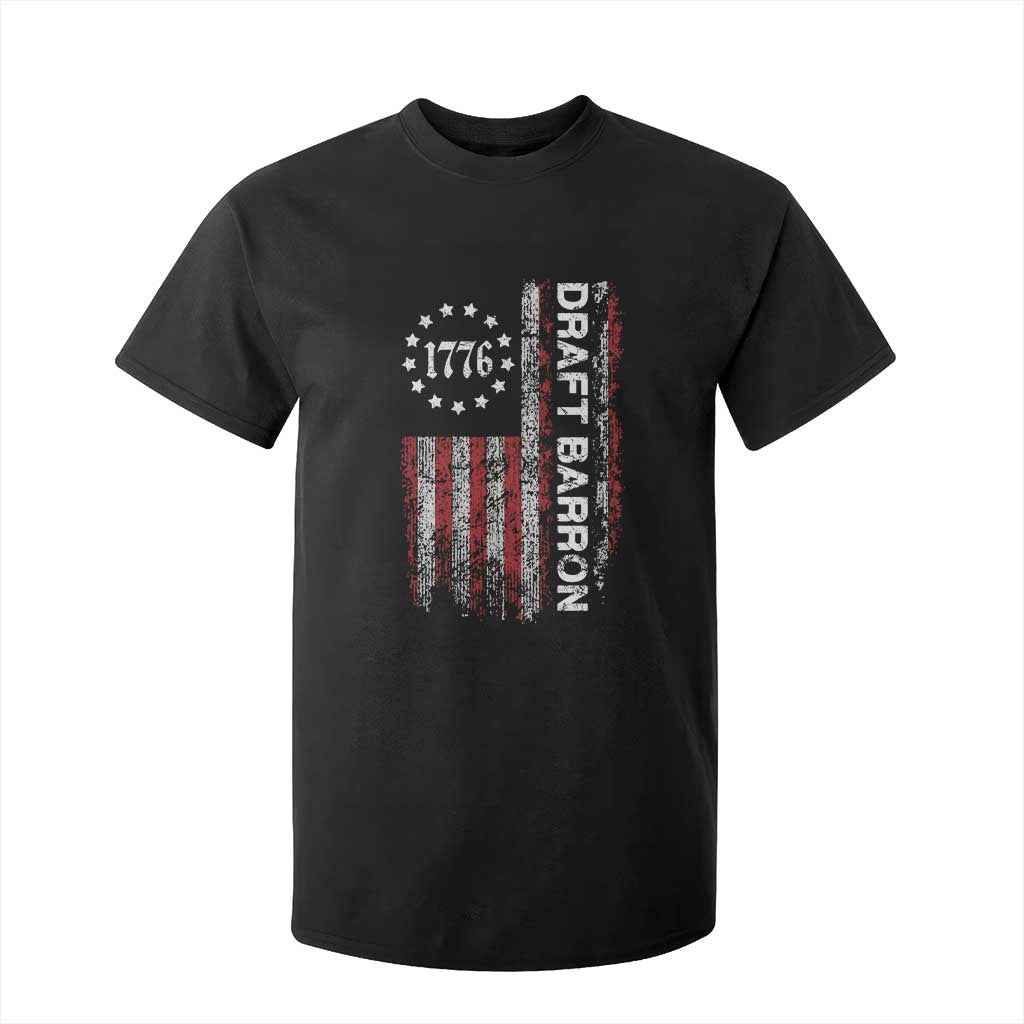 Draft Barron T Shirt For Kid Anti War Send Barron Viral Internet Meme TS14 Black Print Your Wear