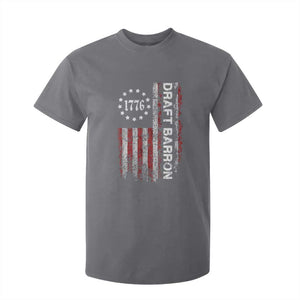 Draft Barron T Shirt For Kid Anti War Send Barron Viral Internet Meme TS14 Charcoal Print Your Wear