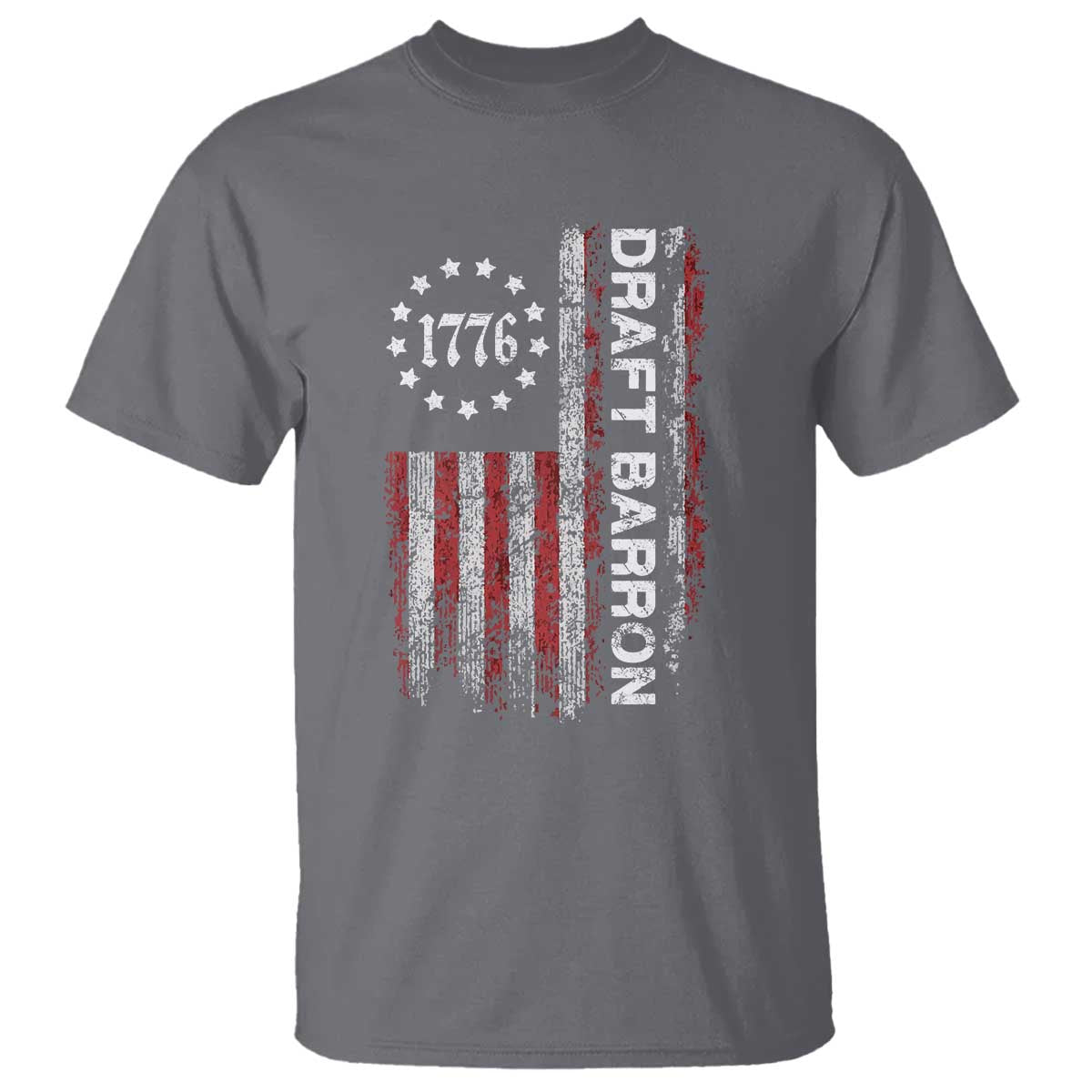 Draft Barron T Shirt Anti War Send Barron Viral Internet Meme TS14 Charcoal Print Your Wear