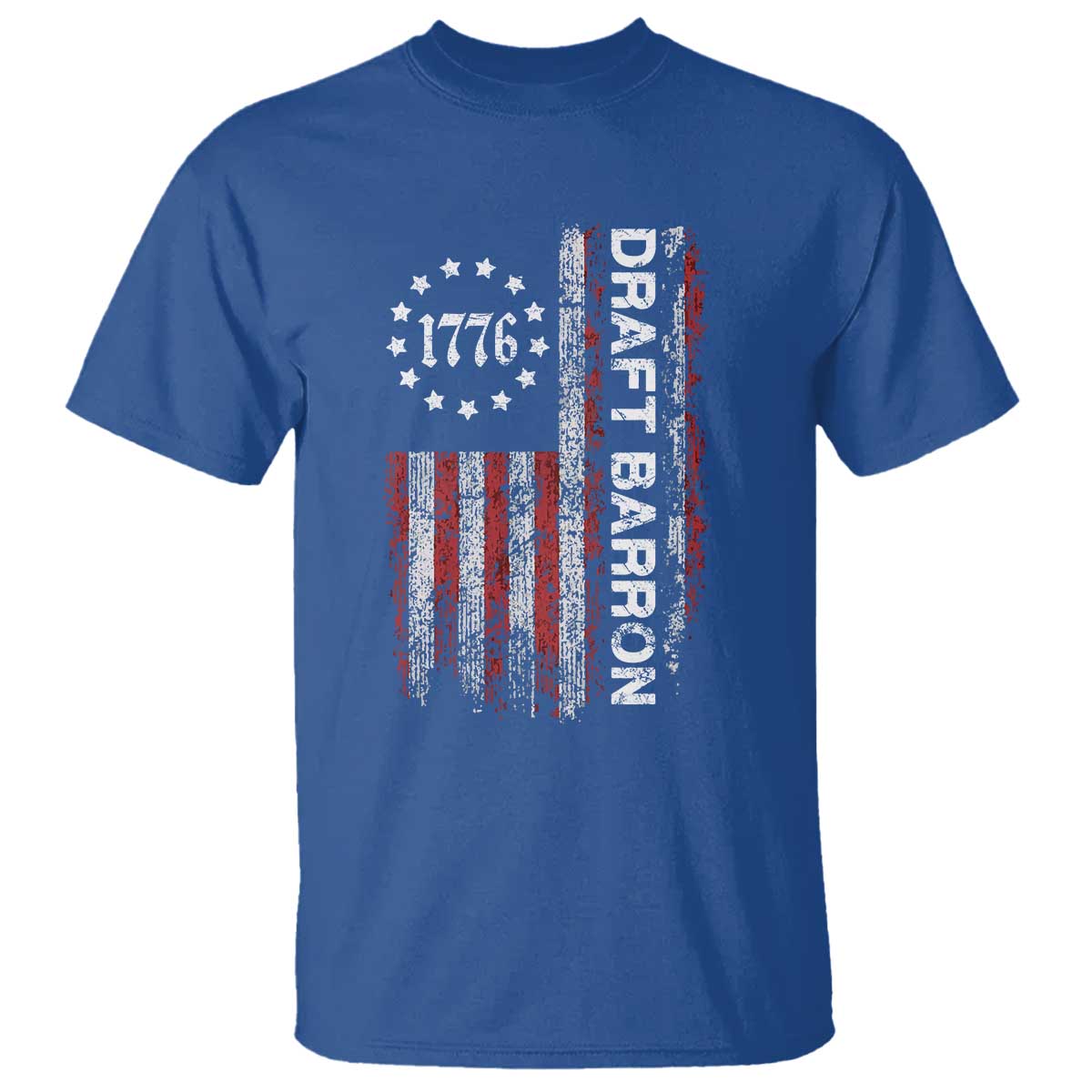 Draft Barron T Shirt Anti War Send Barron Viral Internet Meme TS14 Royal Blue Print Your Wear